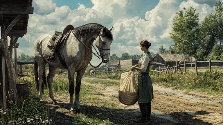 Comment utiliser le mash pour chevaux en hiver : conseils et recettes