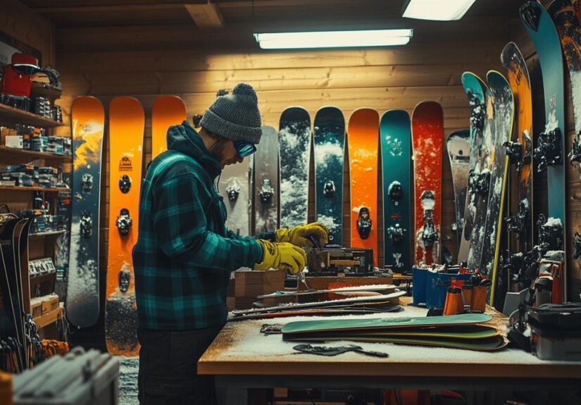 Fartage de snowboard : prix et prestations selon les techniques a chaud et a froid