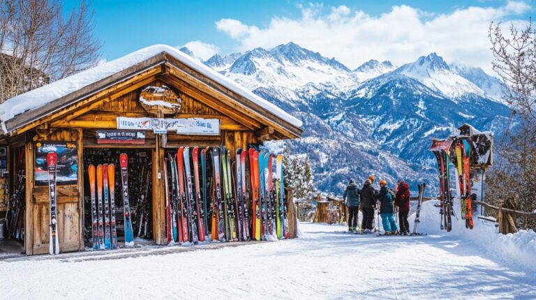 Les meilleurs endroits pour louer des skis à Lyon avec des réductions exclusives