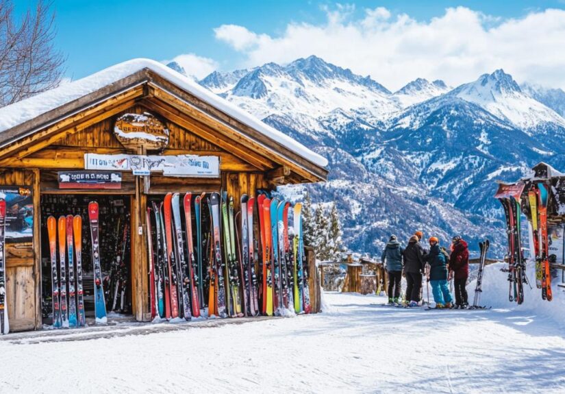 Les meilleurs endroits pour louer des skis à Lyon avec des réductions exclusives
